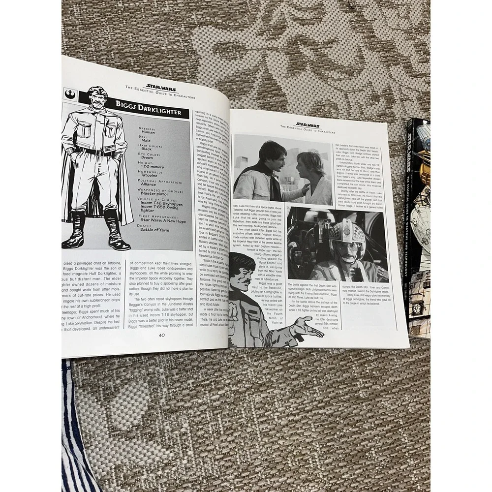 1995 Star Wars The Essential Guide to Characters & Essential Guide To Weapons